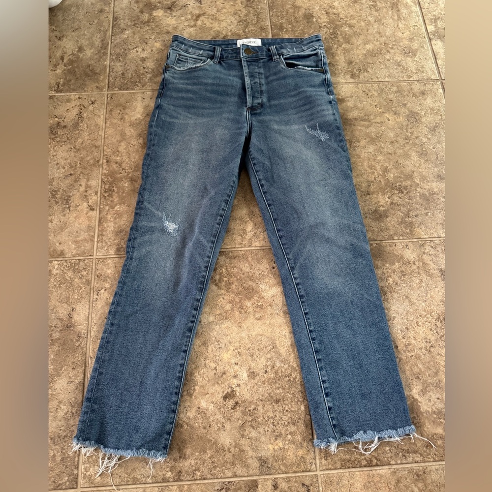 O Women's Evereve The Ever Straight Denim Jeans